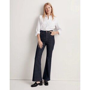 NEW! Madewell The Perfect Vintage Flare Jean Wrenford Wash Blue SZ 33